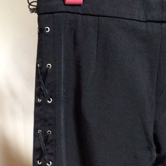 Wolford biker trousers, lace up sides, size 34 - Picture 7 of 10